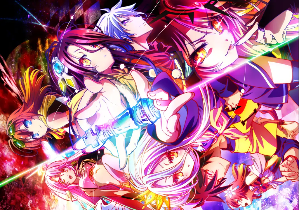 Adegan menarik dari film No Game No Life: Zero