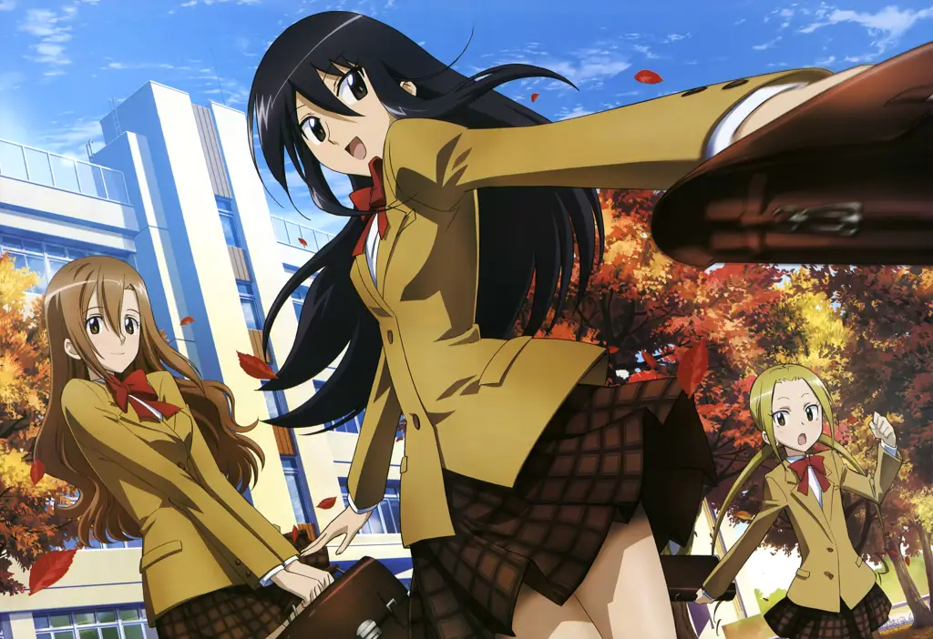 Adegan dari anime Seitokai Yakuindomo