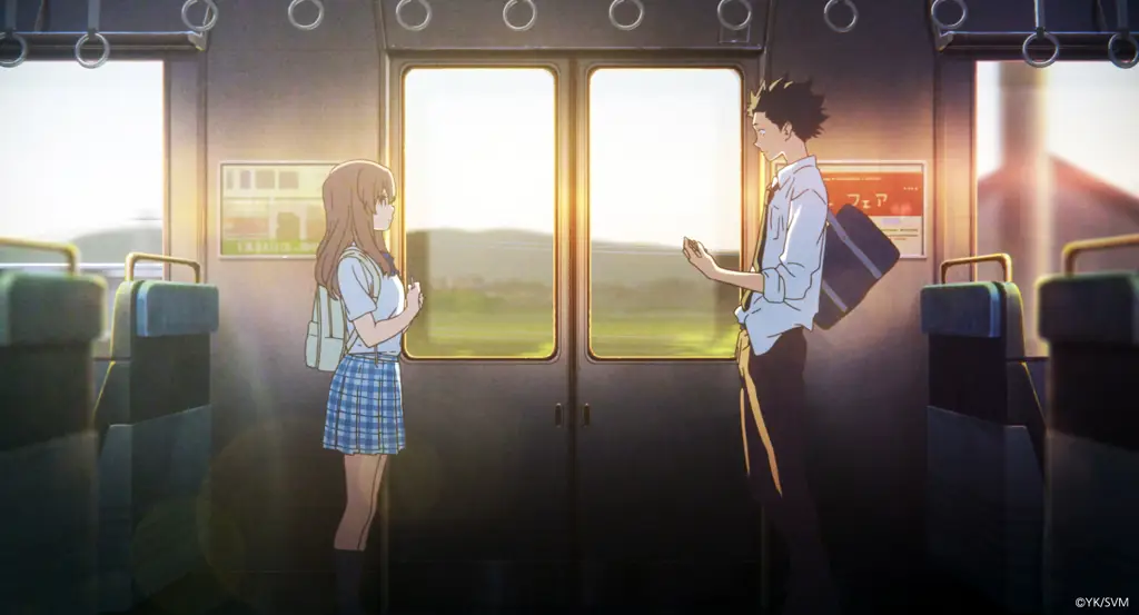 Adegan mengharukan dari anime Silent Voice