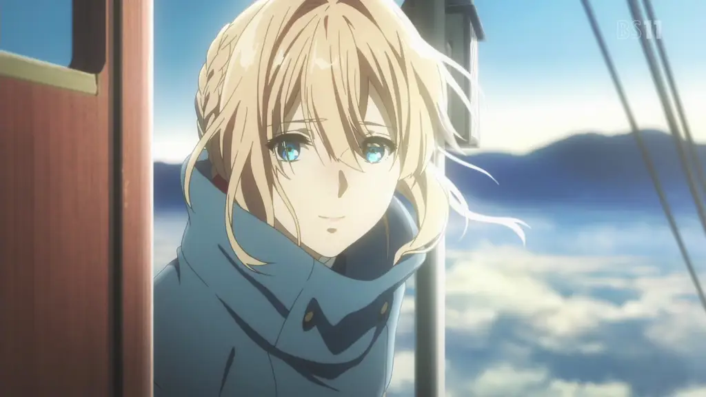 Adegan mengharukan dari film Violet Evergarden