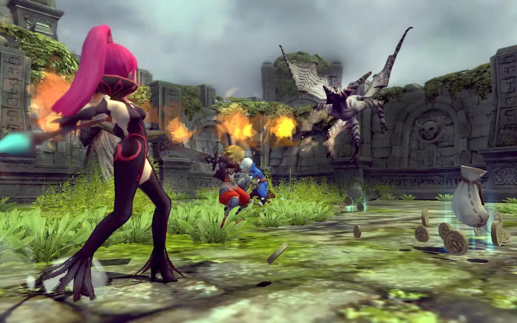 Adegan permainan Dragon Nest