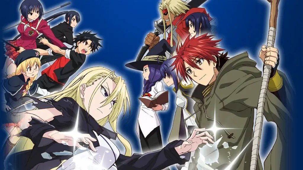 Pertempuran magis di UQ Holder