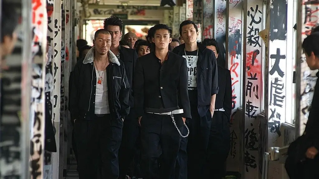 Adegan aksi menegangkan dari manga Crows Zero 2