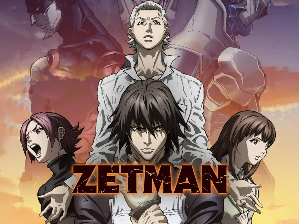 Adegan aksi dalam anime Zetman