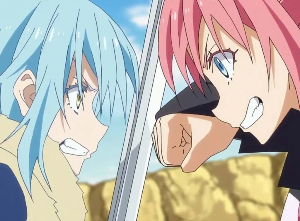 Adegan menarik dari anime That Time I Got Reincarnated as a Slime