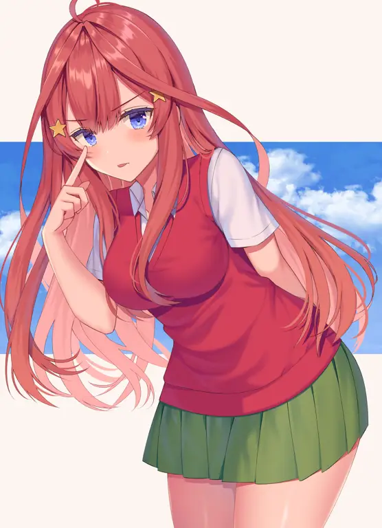 Adegan menarik dari film Gotoubun no Hanayome