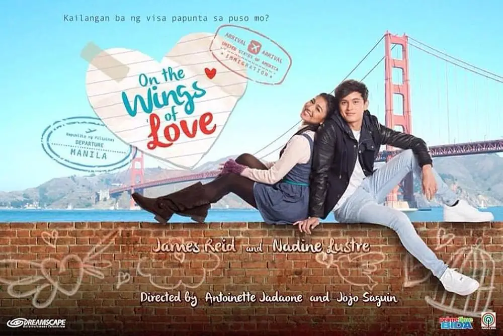 Adegan romantis dari drama On The Wings of Love