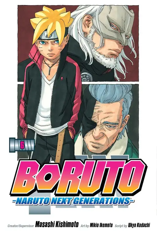 Sampul komik Boruto chapter 21