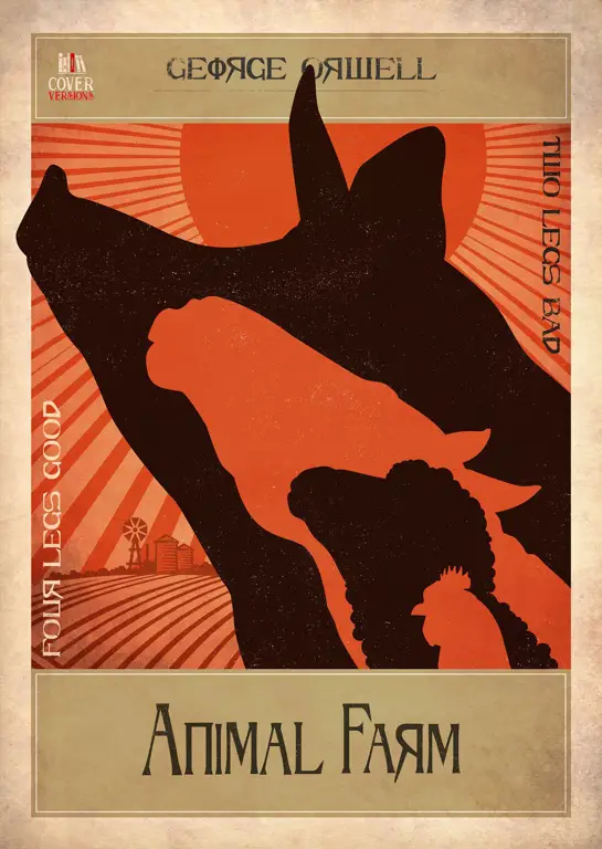 Sampul buku Animal Farm