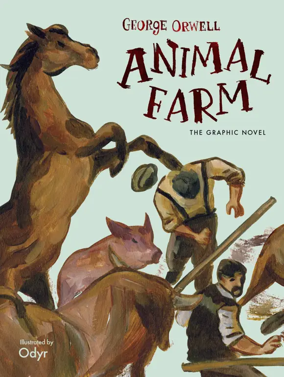 Sampul buku Animal Farm