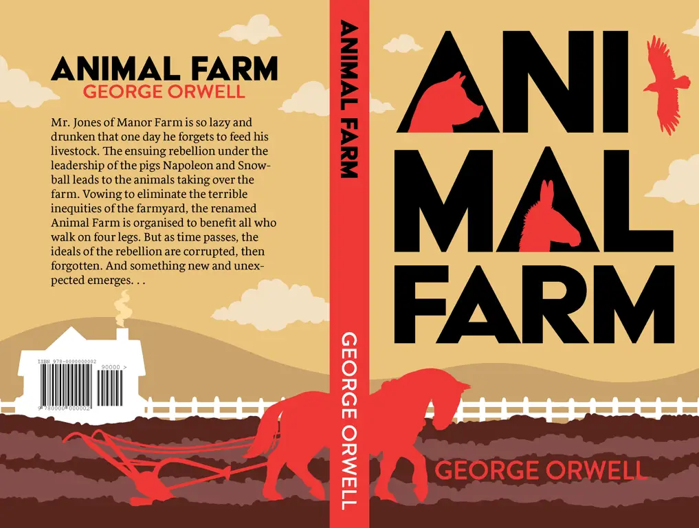 Sampul buku Animal Farm