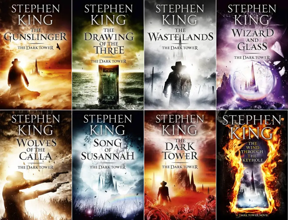 Sampul buku The Dark Tower karya Stephen King