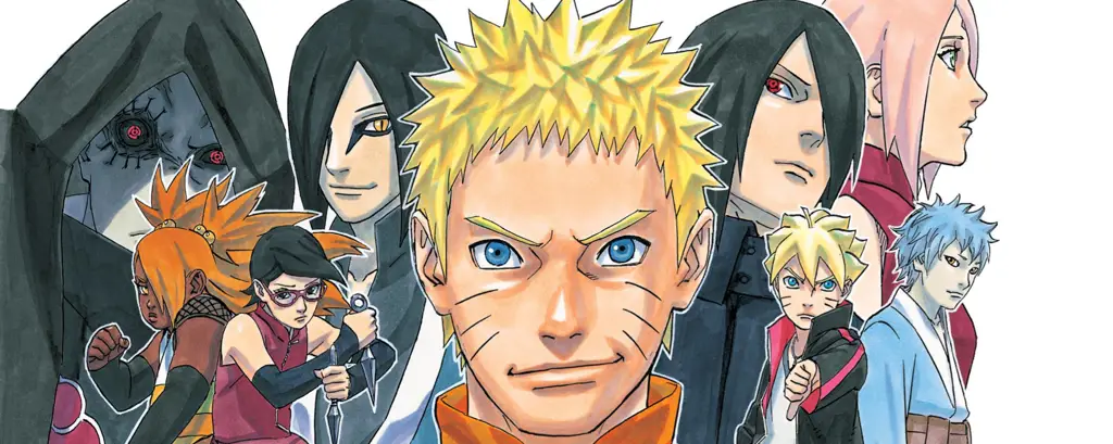 Sampul Naruto Gaiden chapter 1