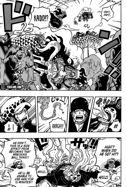 Sampul chapter 1003 One Piece