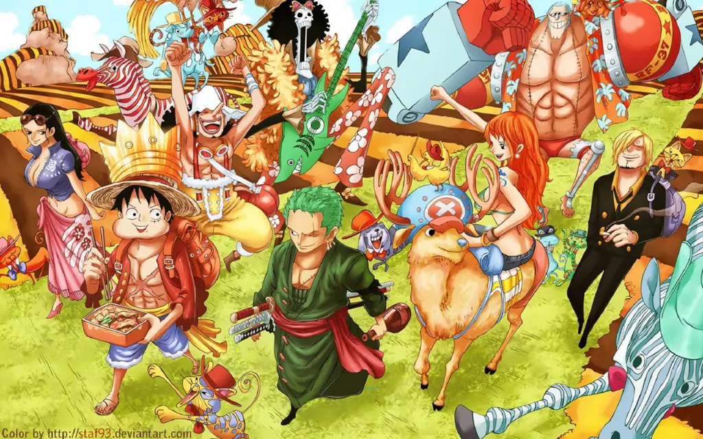 Sampul komik One Piece chapter 1019