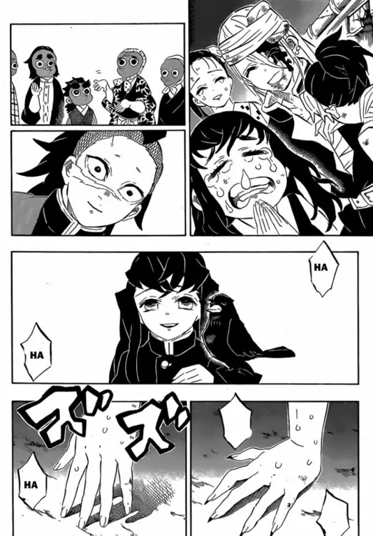 Gambar sampul Kimetsu no Yaiba chapter 196