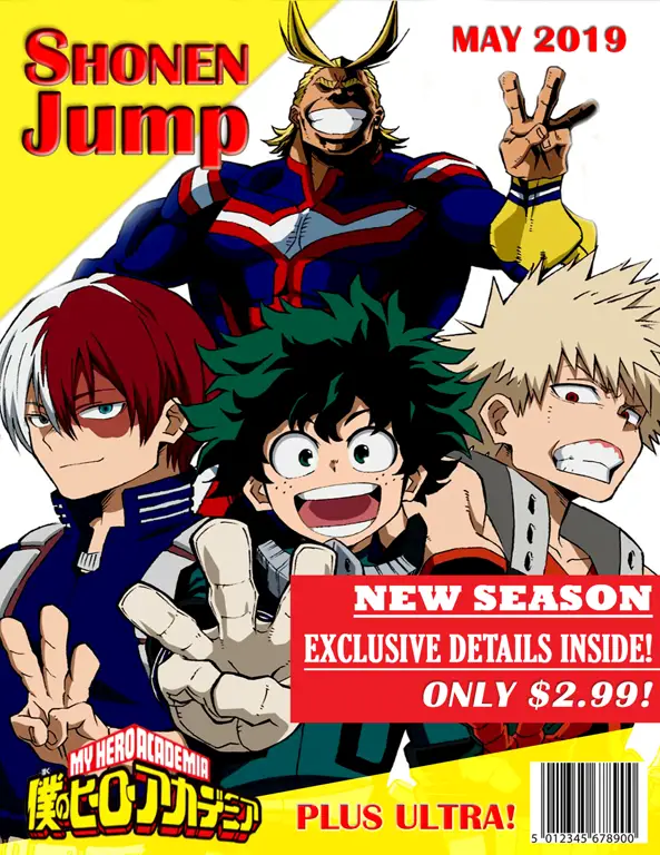 Sampul Manga Boku no Hero Academia chapter 300