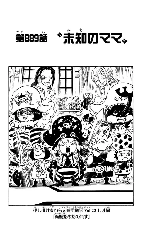 Sampul Chapter 889 One Piece