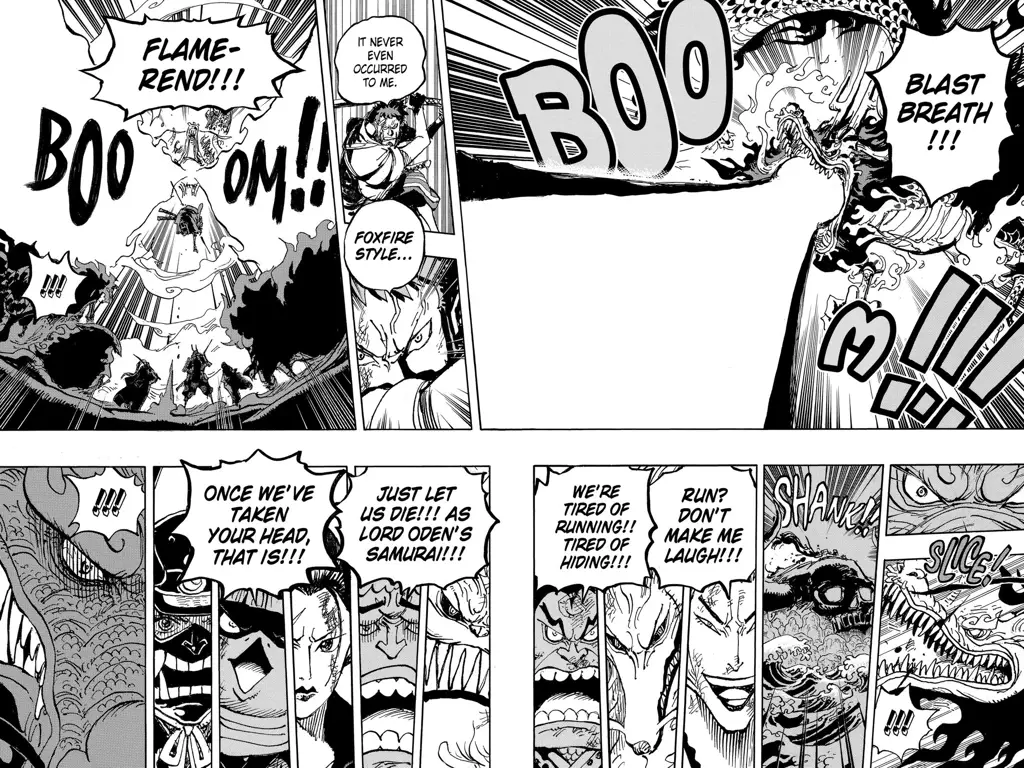 Sampul chapter 991 manga One Piece