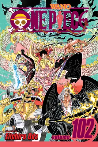 Sampul chapter terbaru komik One Piece