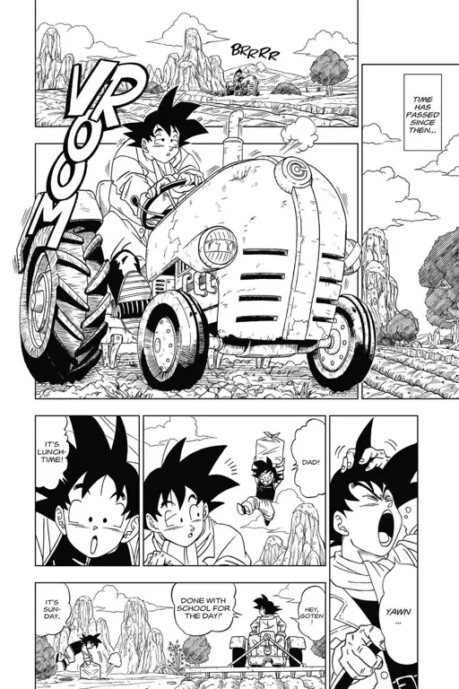 Sampul Dragon Ball Super Chapter 4