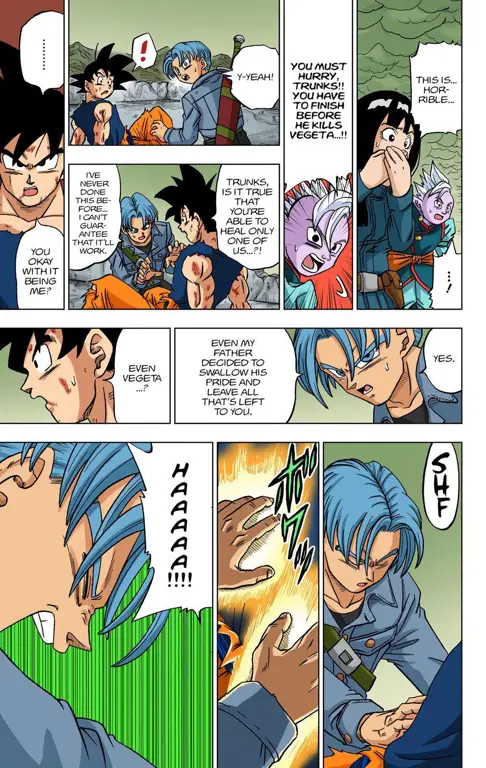 Sampul Dragon Ball Super Chapter 76