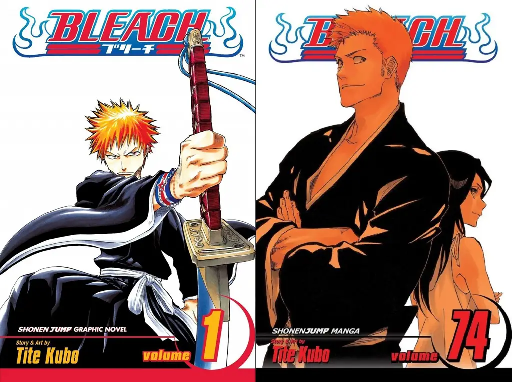 Sampul komik Bleach terbaru