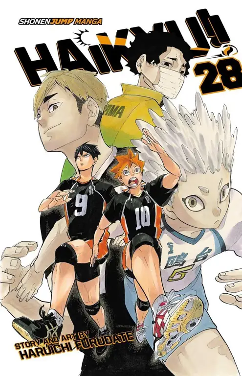 Sampul komik Haikyuu!!