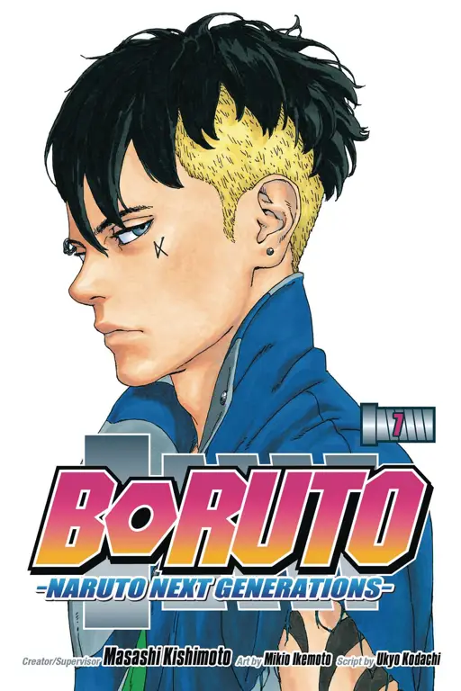 Sampul komik manga Boruto