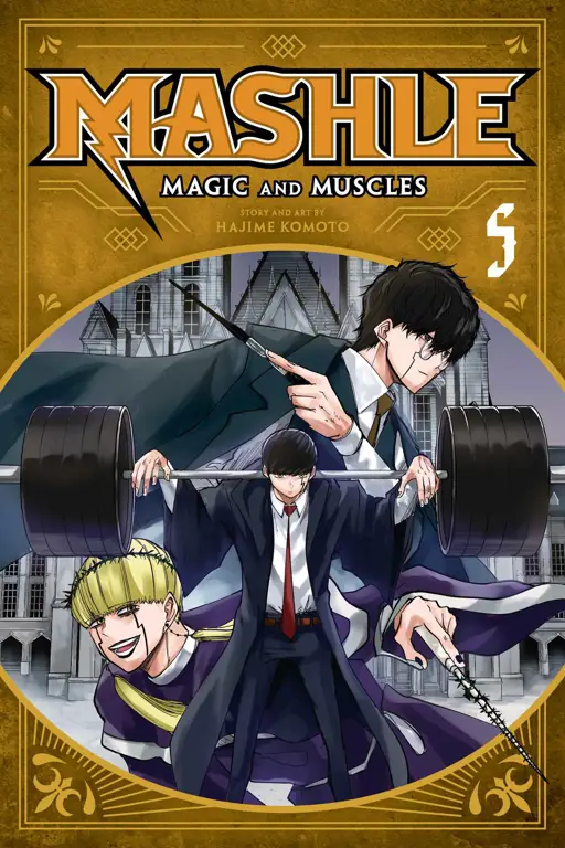 Sampul Komik Mashle: Magic and Muscles Sampul komik Mashle