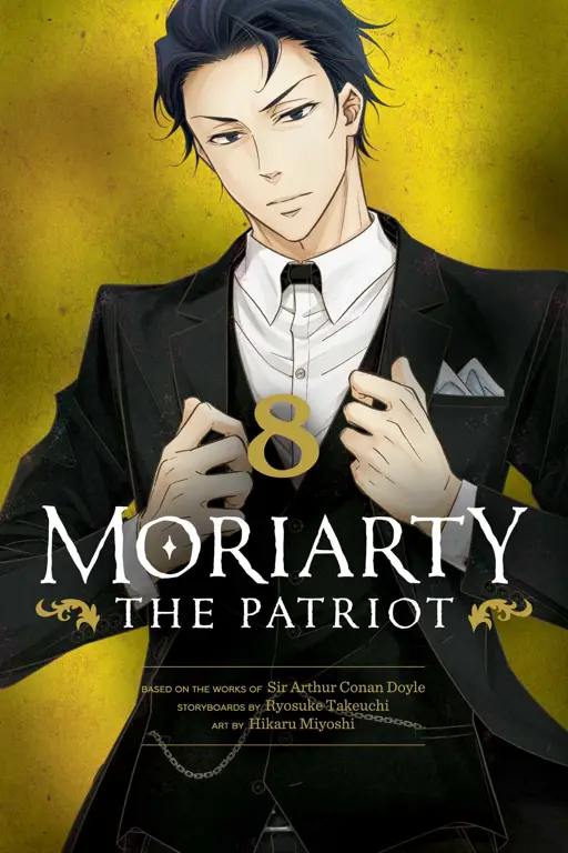 Sampul komik Moriarty the Patriot