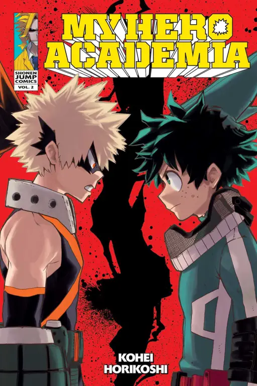 Sampul komik My Hero Academia Bahasa Indonesia