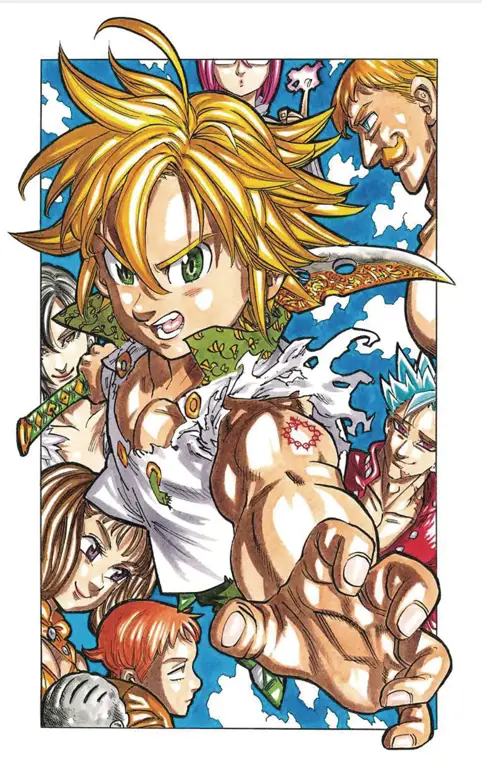 Sampul komik Nanatsu no Taizai