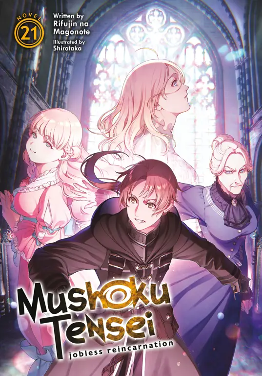 Sampul buku Light Novel Mushoku Tensei