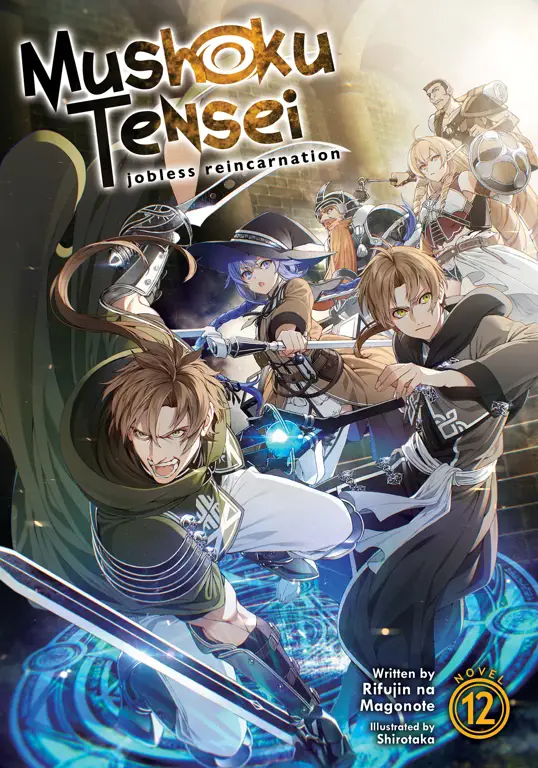 Sampul Light Novel Mushoku Tensei