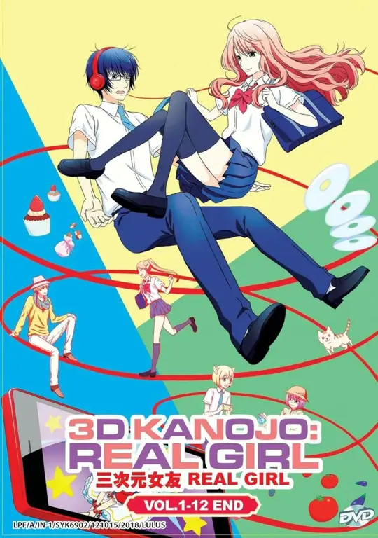 Sampul manga 3D Kanojo