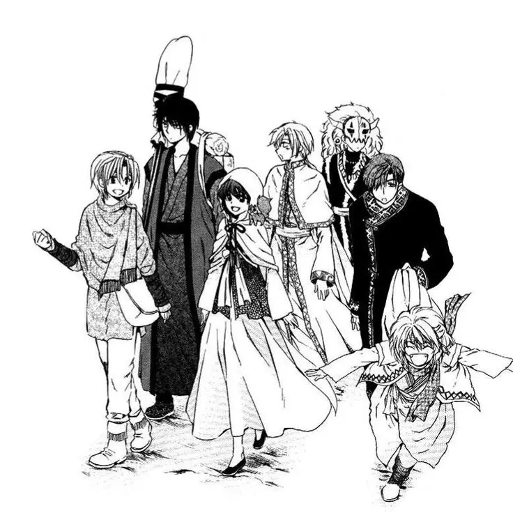 Sampul manga Akatsuki no Yona