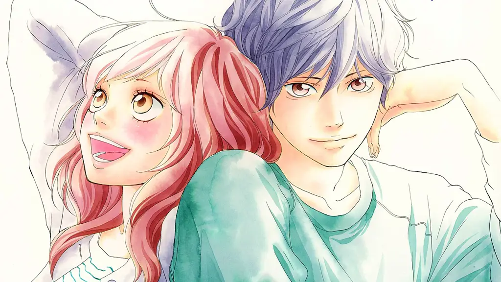 Sampul manga Ao Haru Ride