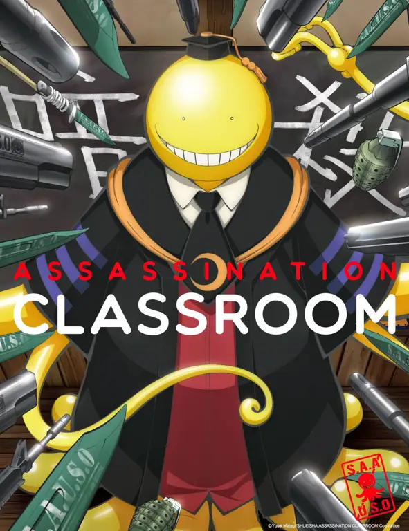 Sampul Manga Assassination Classroom Volume 1