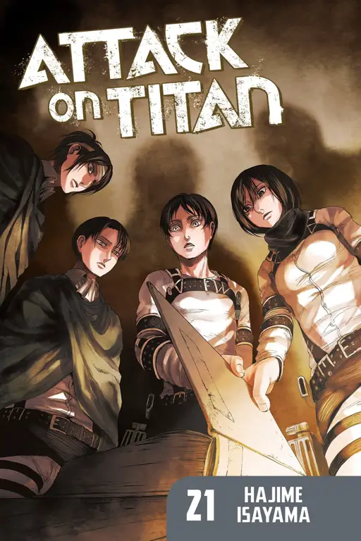 Sampul manga Attack on Titan