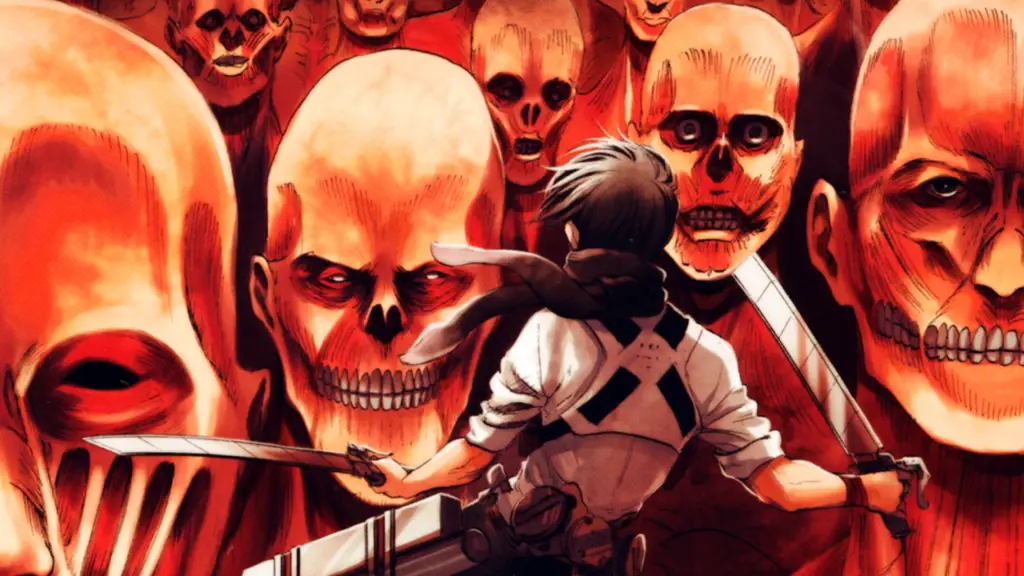 Sampul manga Shingeki no Kyojin