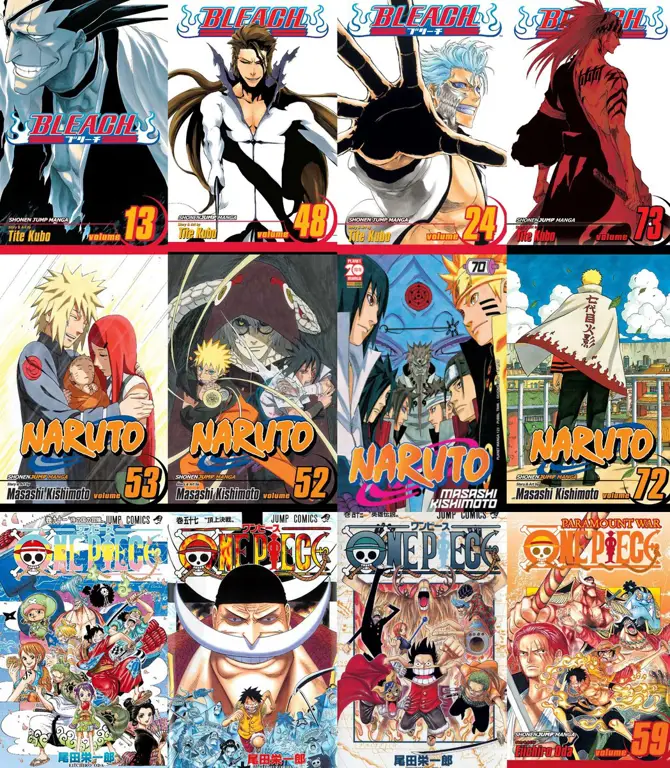 Sampul Manga Bleach