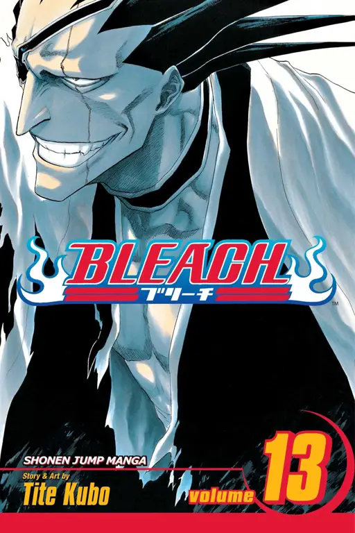 Sampul manga Bleach yang menampilkan Ichigo dan teman-temannya