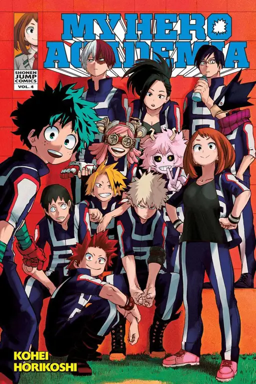 Sampul Manga Boku no Hero Academia