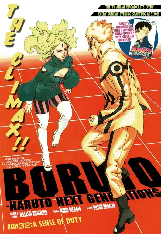 Sampul manga Boruto Chapter 32