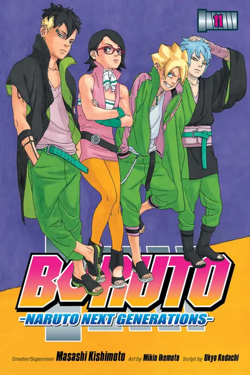 Sampul manga Boruto