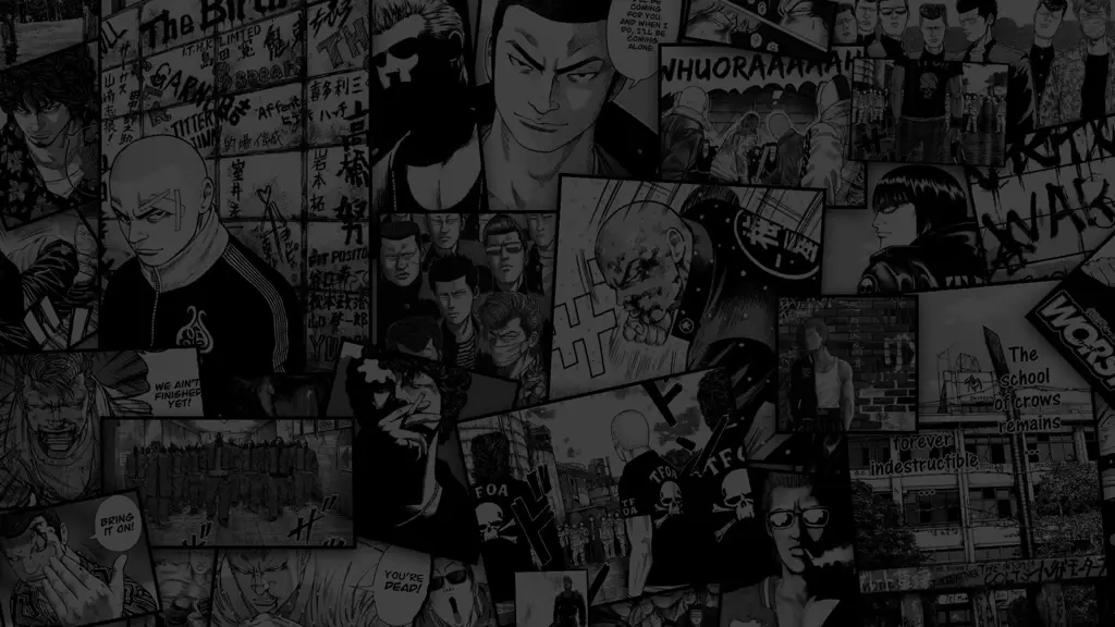 Sampul Manga Crows Zero 1 Sampul Manga Crows Zero 1