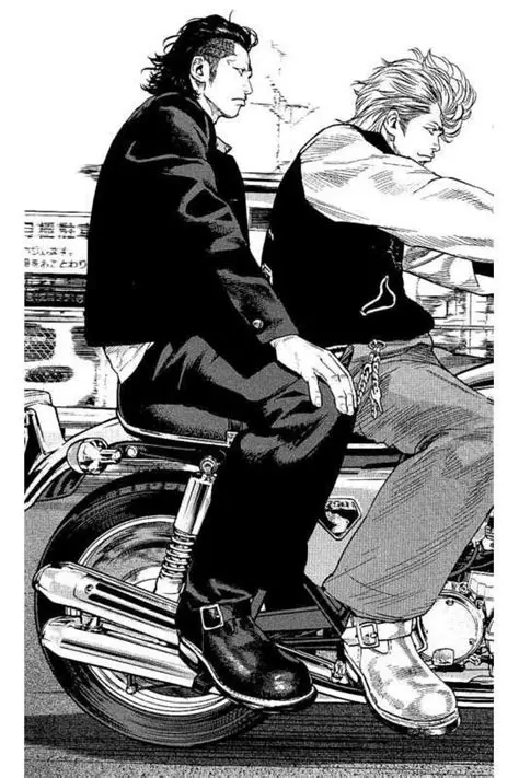 Sampul manga Crows Zero yang menampilkan karakter utama Genji Takiya.