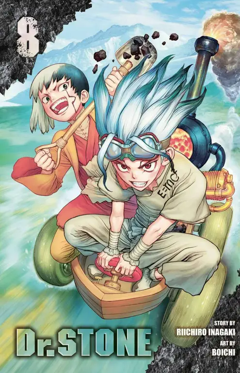 Sampul Manga Dr. Stone