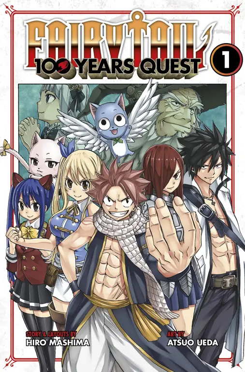 Sampul manga Fairy Tail 100 Years Quest